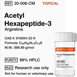 acetyl hexapeptide 3 (argireline) 200mg (topical)