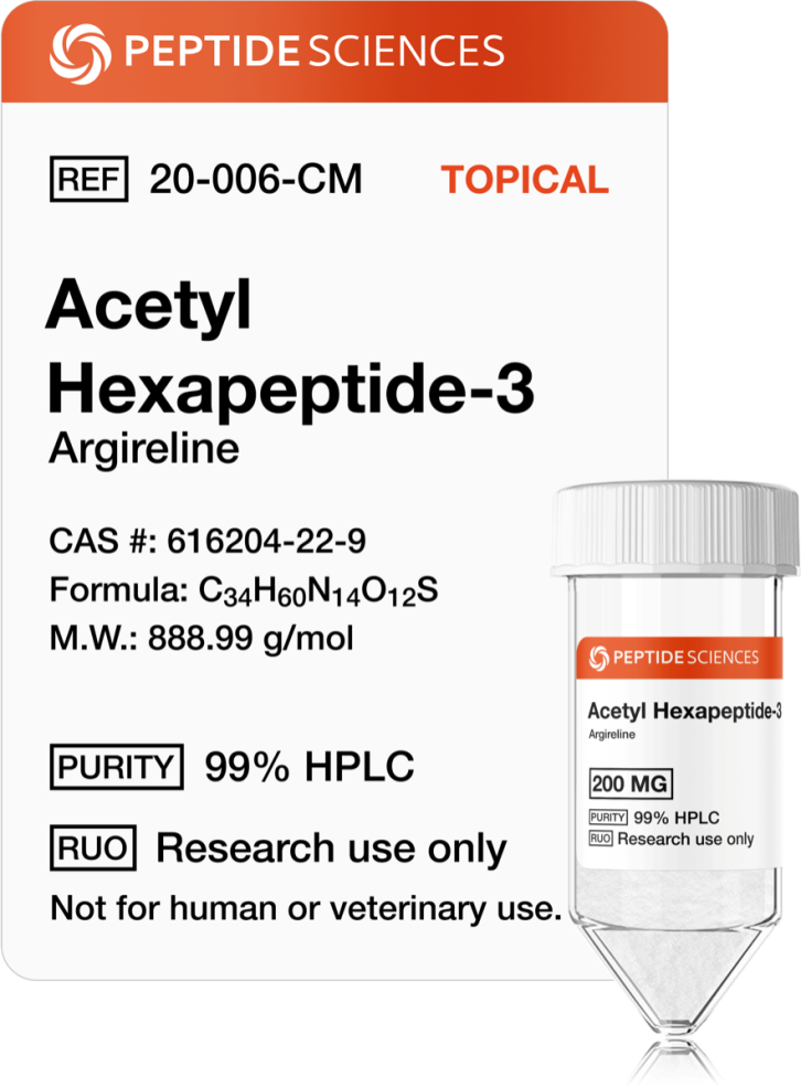 acetyl hexapeptide 3 (argireline) 200mg (topical) acetyl hexapeptide 3 (argireline) 200mg (topical)