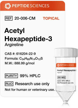 acetyl hexapeptide 3 (argireline) 200mg (topical) acetyl hexapeptide 3 (argireline) 200mg (topical)