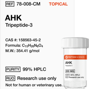 ahk (tripeptide 3) 200mg (topical)