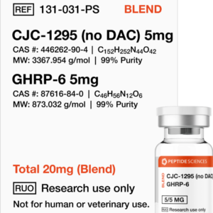 cjc 1295 (no dac), ghrp 6 10mg (blend)