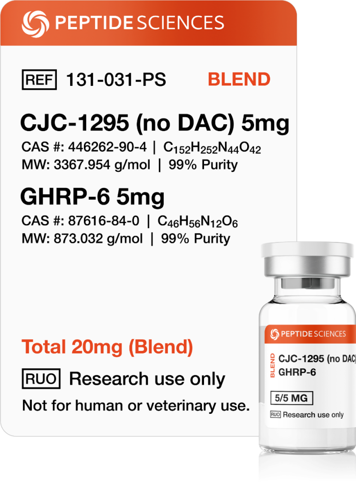 cjc 1295 (no dac), ghrp 6 10mg (blend) cjc 1295 (no dac), ghrp 6 10mg (blend)
