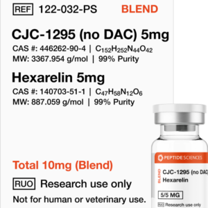 cjc 1295 (no dac), hexarelin 10mg (blend)