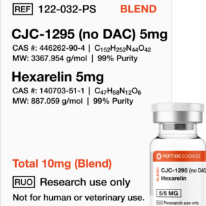 cjc 1295 (no dac), hexarelin 10mg (blend)