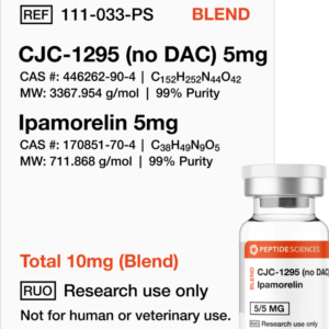 cjc 1295 (no dac), ipamorelin 10mg (blend)