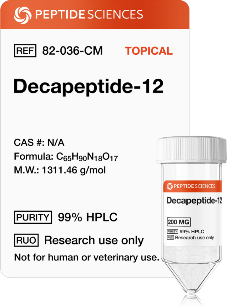 decapeptide 12 (topical) decapeptide 12 (topical)