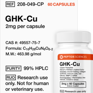 ghk cu (2mg x 60 capsules) (copper tripeptide)