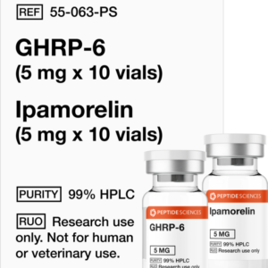 ghrp 6 (5mg x 10), ipamorelin (5mg x 10)