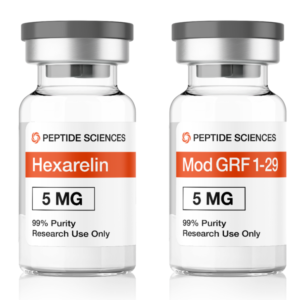 hexarelin (5mg x 10), cjc 1295 no dac (5mg x 10)