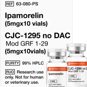 ipamorelin (5mg x 10), cjc 1295 no dac (5mg x 10)