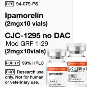 ipamorelin (2mg x 10), cjc 1295 no dac (2mg x 10)