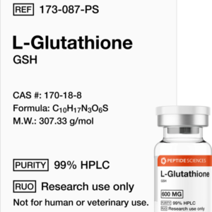 l glutathione 600mg