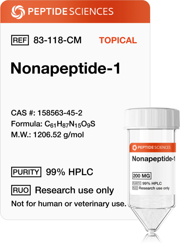 nonapeptide 1 200mg (topical) nonapeptide 1 200mg (topical)