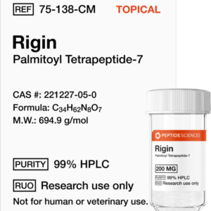 rigin 200mg (palmitoyl tetrapeptide 7) (topical)