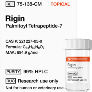 rigin 200mg (palmitoyl tetrapeptide 7) (topical)