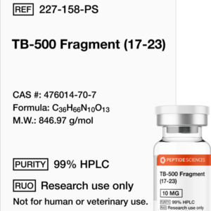 tb 500 fragment (17 23) 10mg